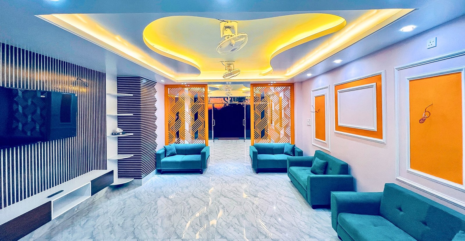Lounge at sunset